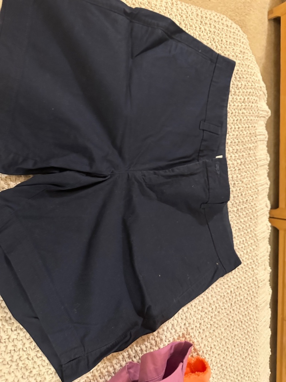 Old Navy Dark Blue Cotton Shorts
